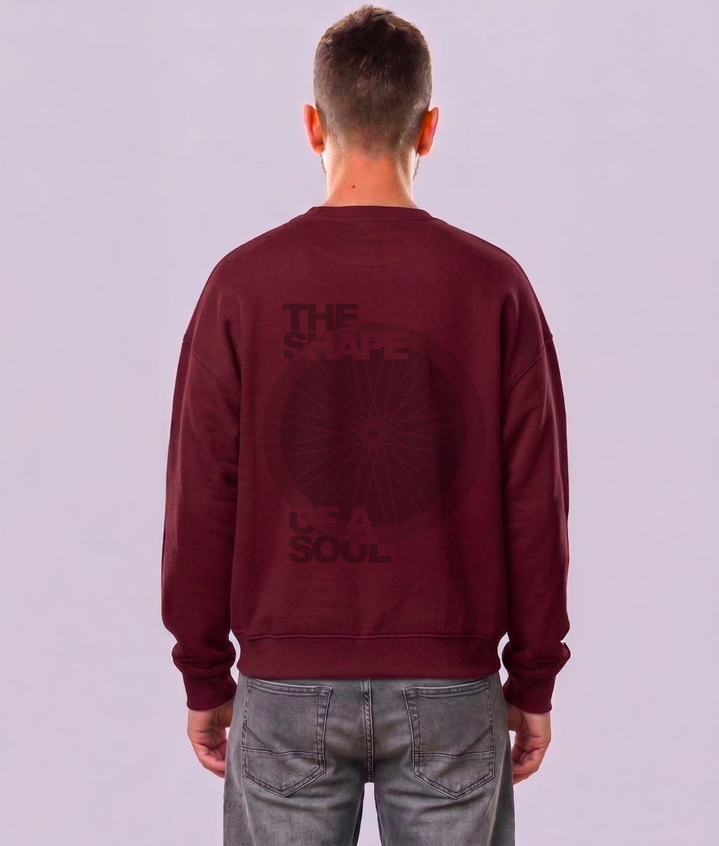 FELPA GIROCOLLO UNISEX THE SHAPE OF A SOUL