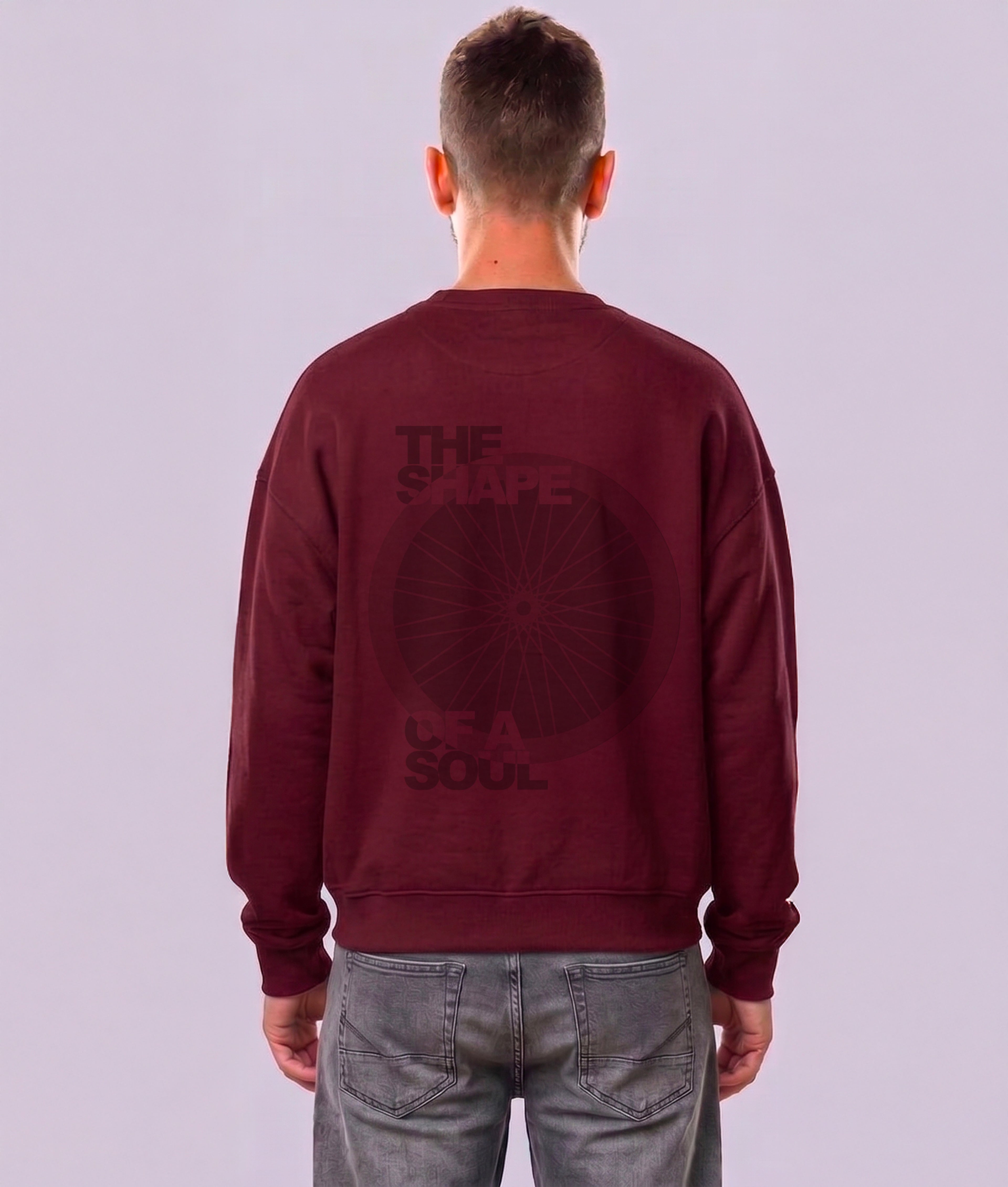 FELPA GIROCOLLO UNISEX THE SHAPE OF A SOUL