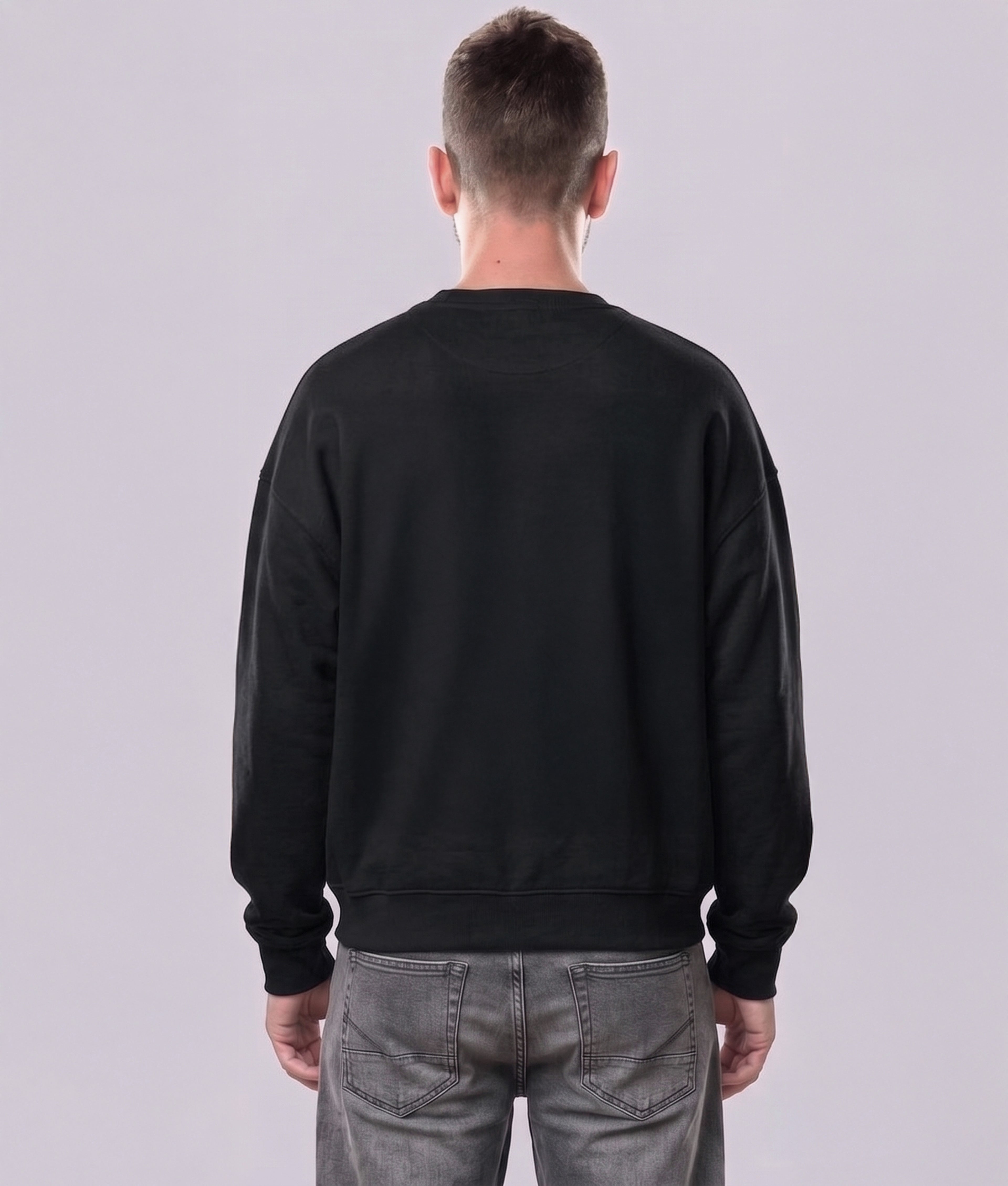 FELPA GIROCOLLO UNISEX IT S NEVER TOO LATE FOR FUN