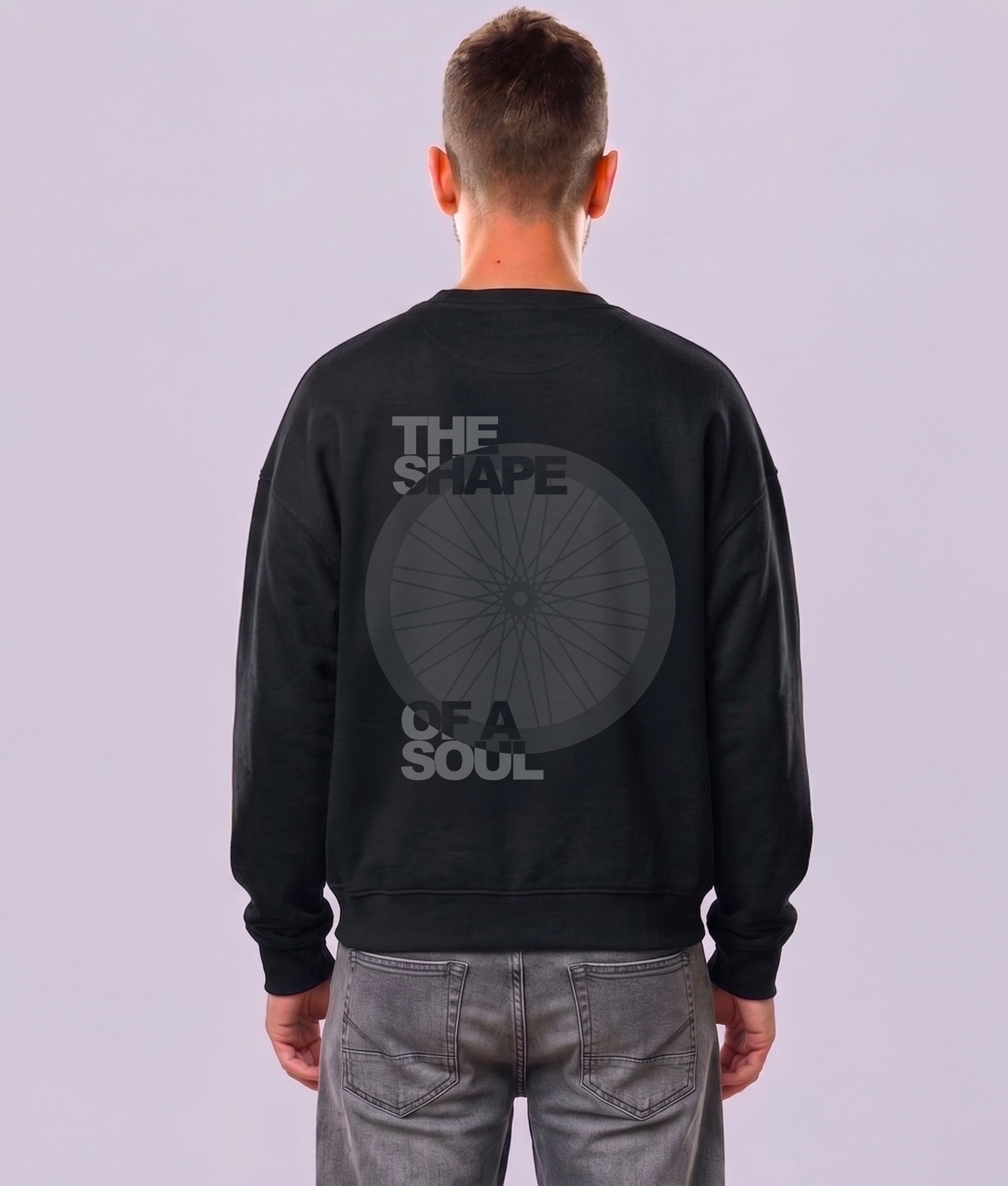 FELPA GIROCOLLO UNISEX THE SHAPE OF A SOUL